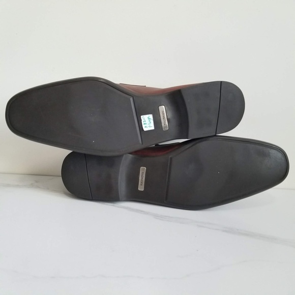 Magnanni Ramiro Brown Leather Penny Loafers Dress Shoes Men's Slip On - Picture 13 of 13